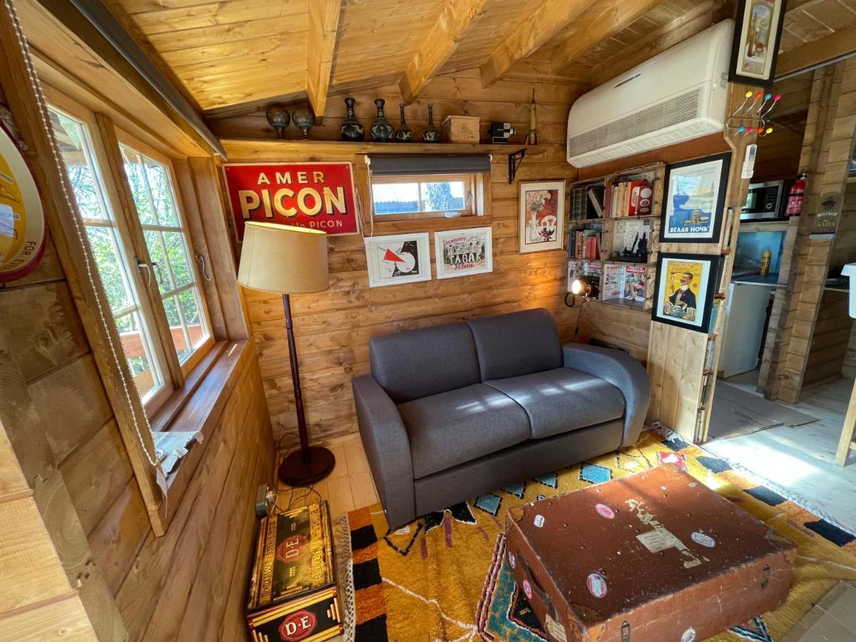 Retro Private Lodge With Hot Tub Nr Dartmoor Ньютон Эбэт Экстерьер фото